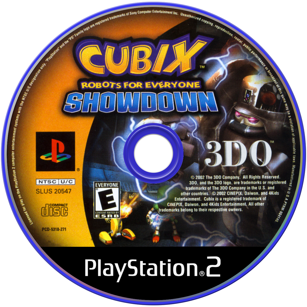 Cubix Robots For Everyone Showdown media 5 for Playstation 2